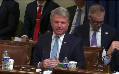 McCaul at Homeland Hearing