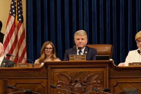 Rep. McCaul Delivers Opening Remarks at Inaugural Special Events Task Force Hearing