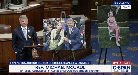 McCaul Speaks on Give Kids A Chance