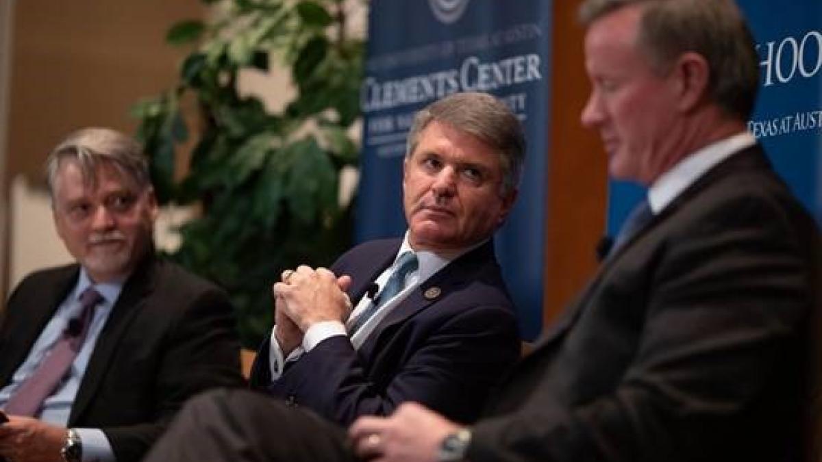 Photo: Rep. McCaul with Admiral McRaven