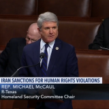 Rep. McCaul on the house floor