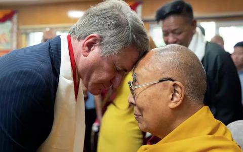 McCaul and Dalai Lama